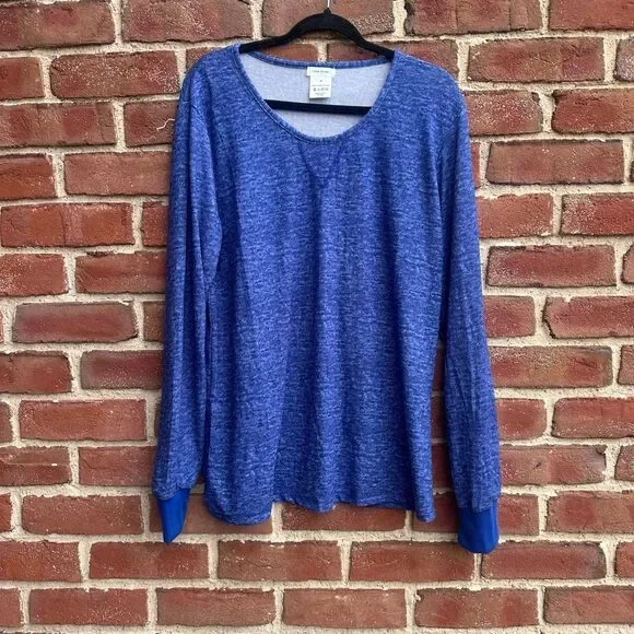 Catherine Malandrino $69 Jogger 2Pc Lounge PJ Set Blue 2X NEW - Picture 5 of 10